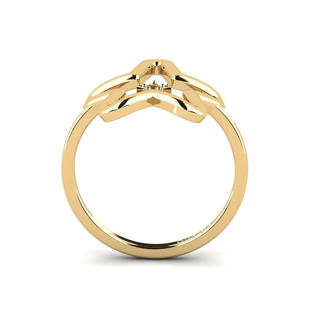 Diamant Brun Bague Unfere