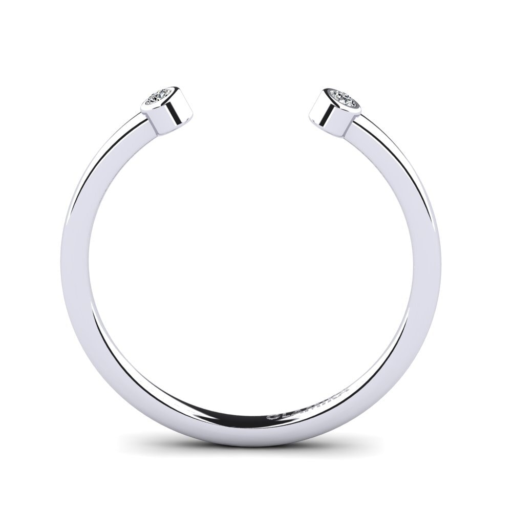 14ct White Gold Ring Uruffi