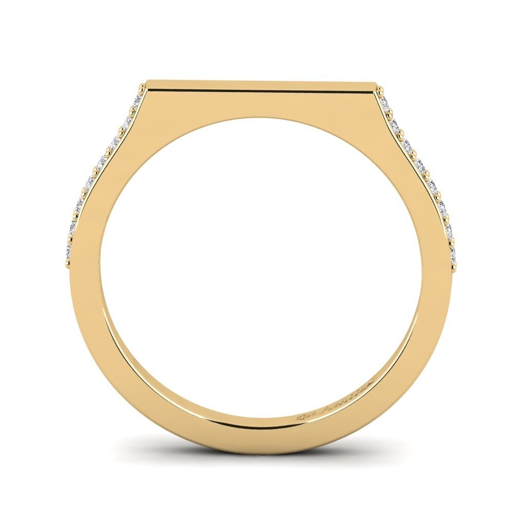 Labor-gezüchteter Diamant Stapelbarer Ring Weele