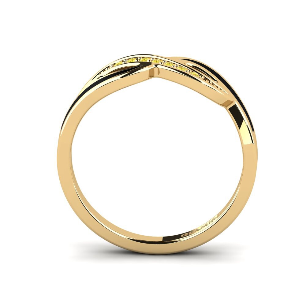 Gelber Saphir Ring Xanocr