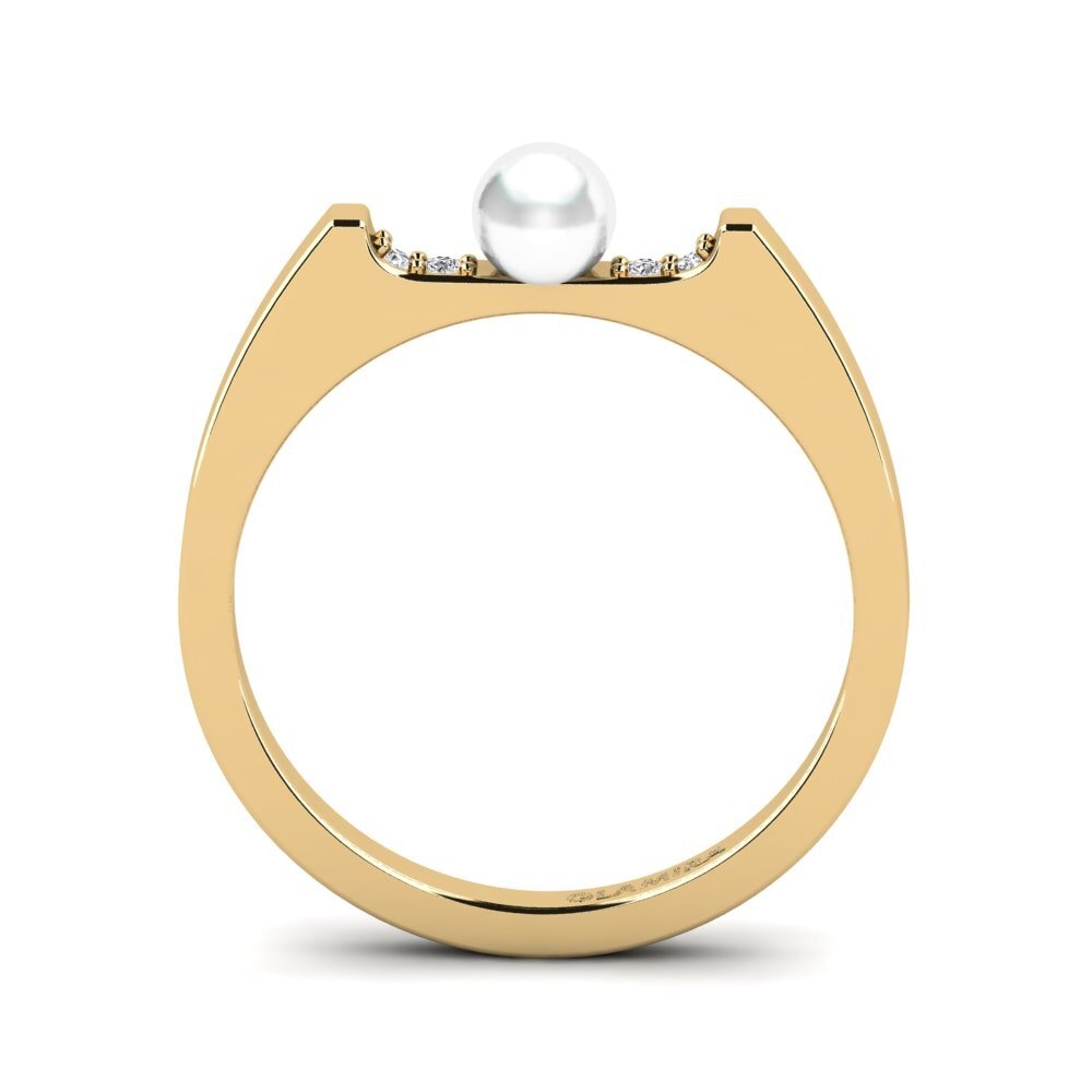 Labor-gezüchteter Diamant Ring Frundl