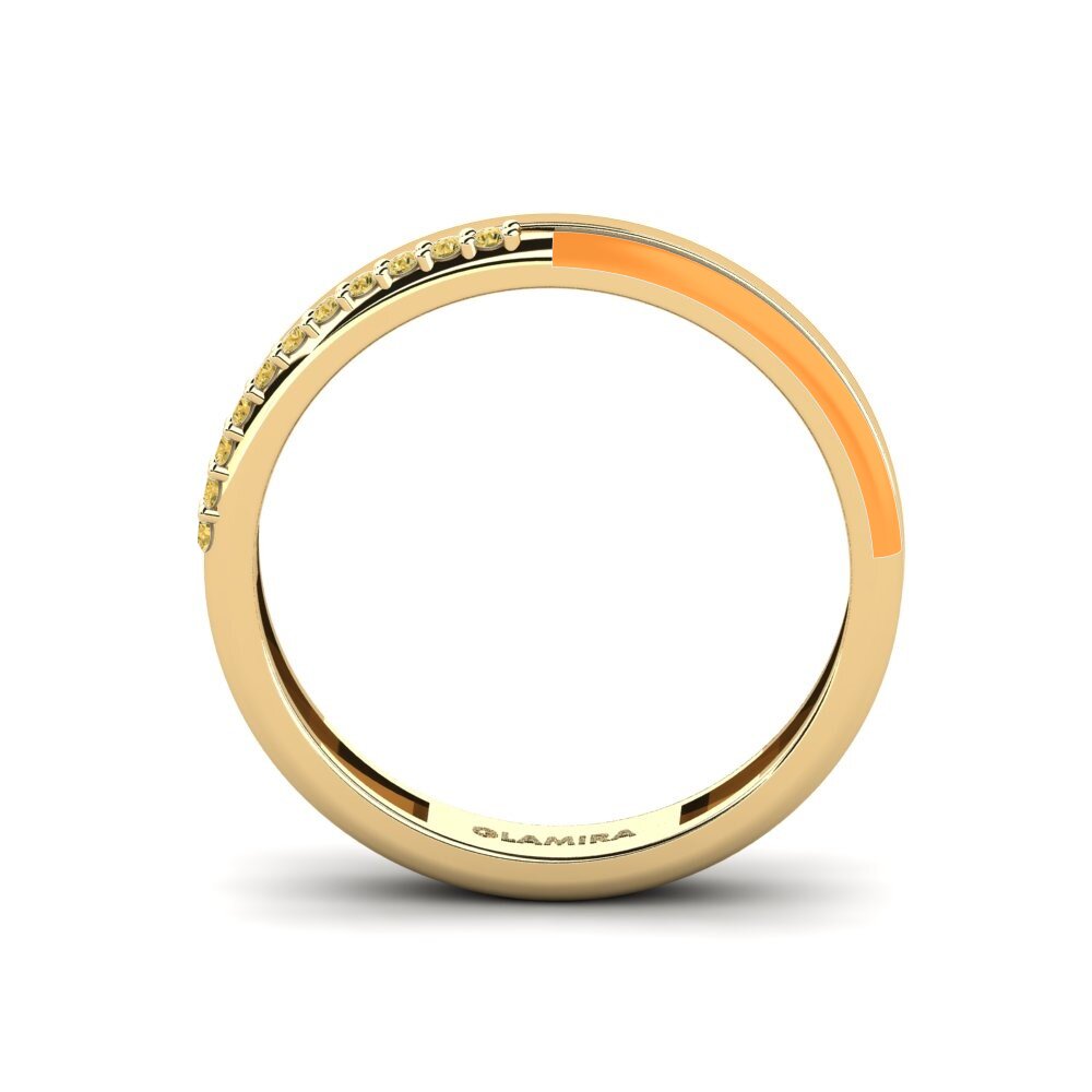 Gelber Diamant Ring Anafi