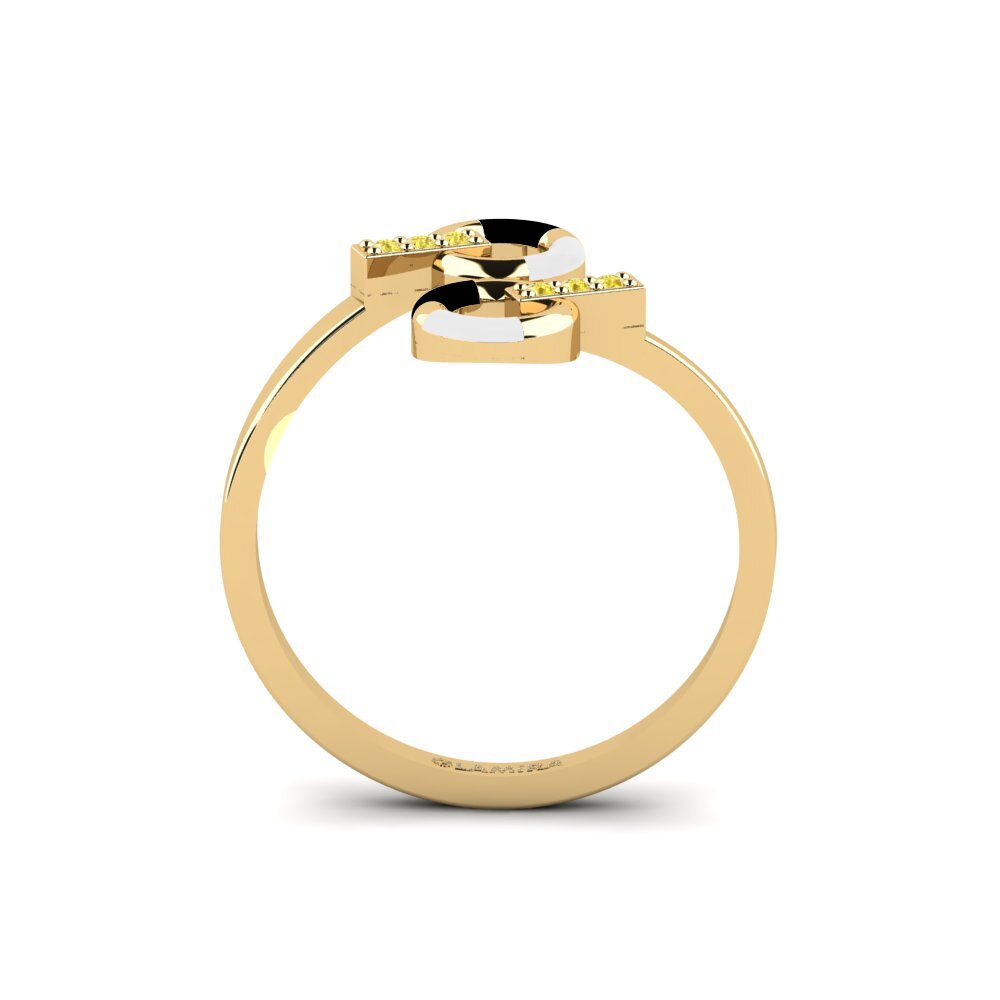 Yellow Sapphire Ring Evolutionary