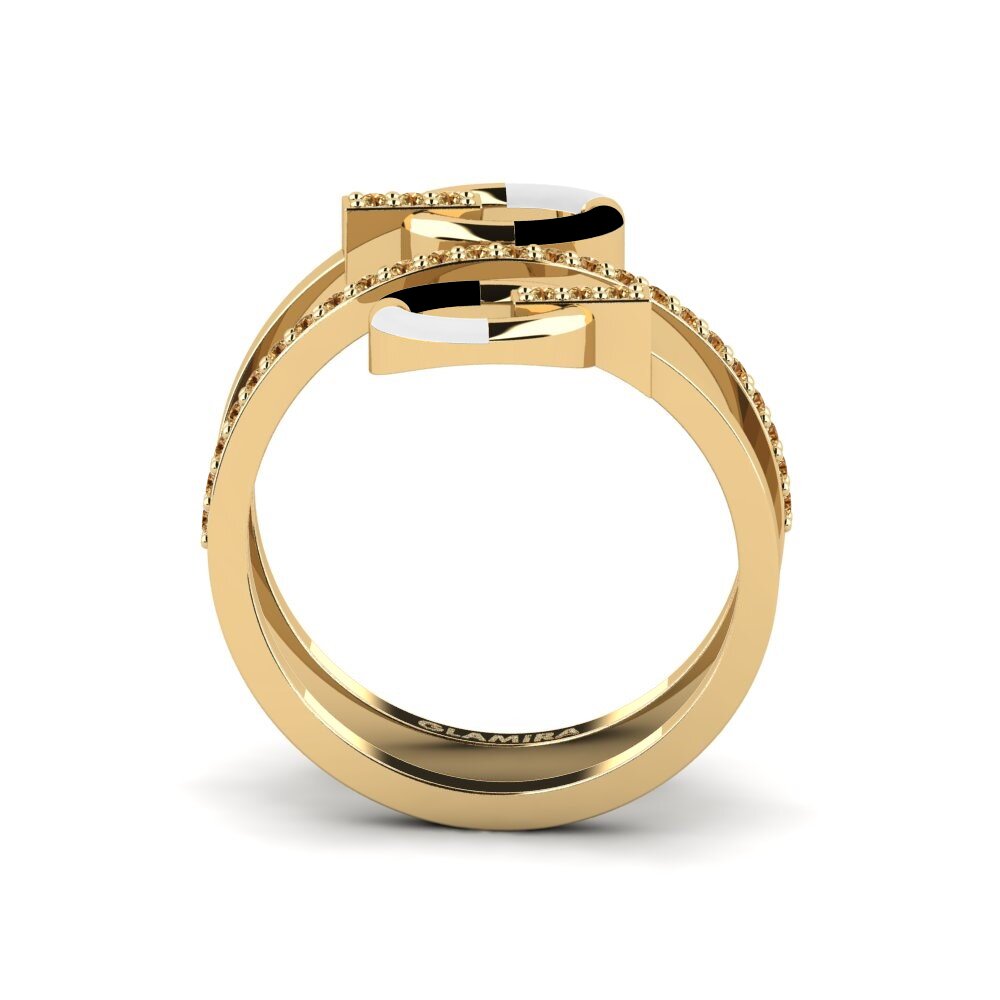 Diamante café Anillo Expansionism
