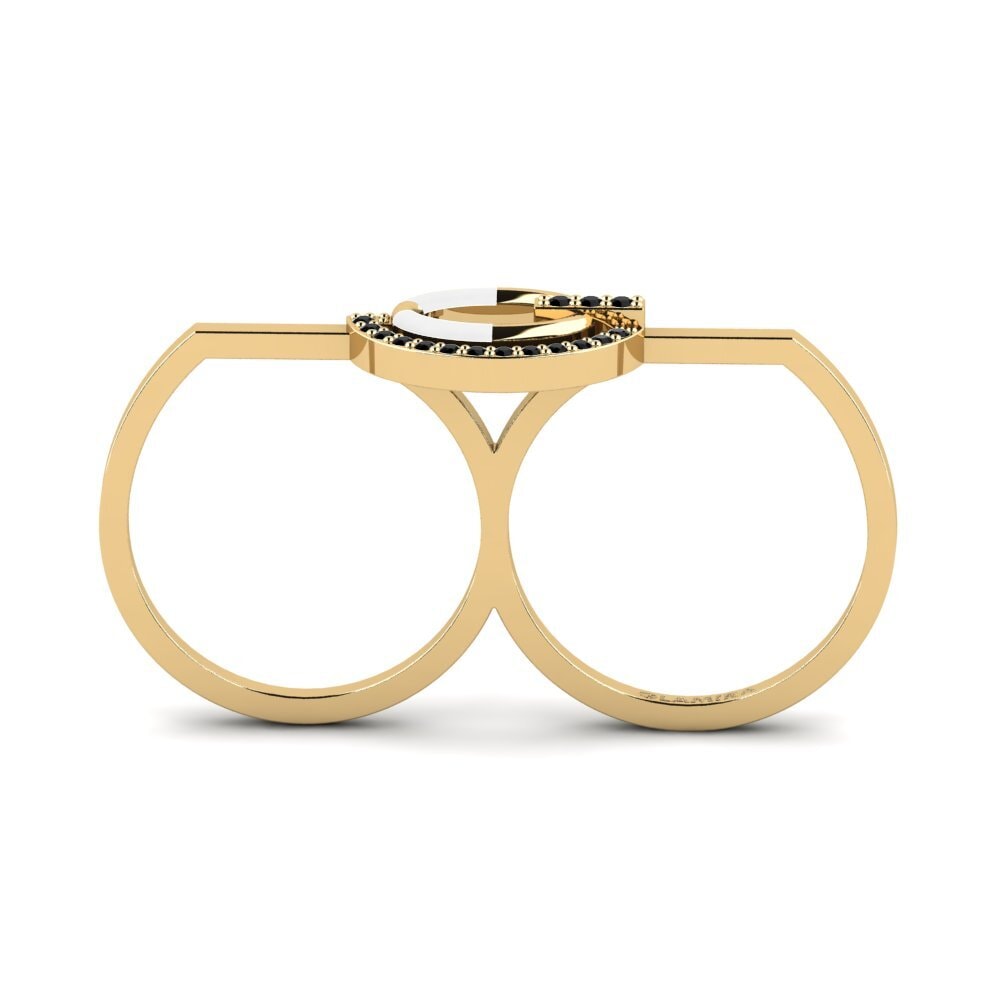 Zafiro negro Anillo Expansionist