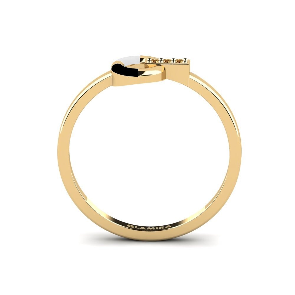 Brauner Diamant Ring Incorporate