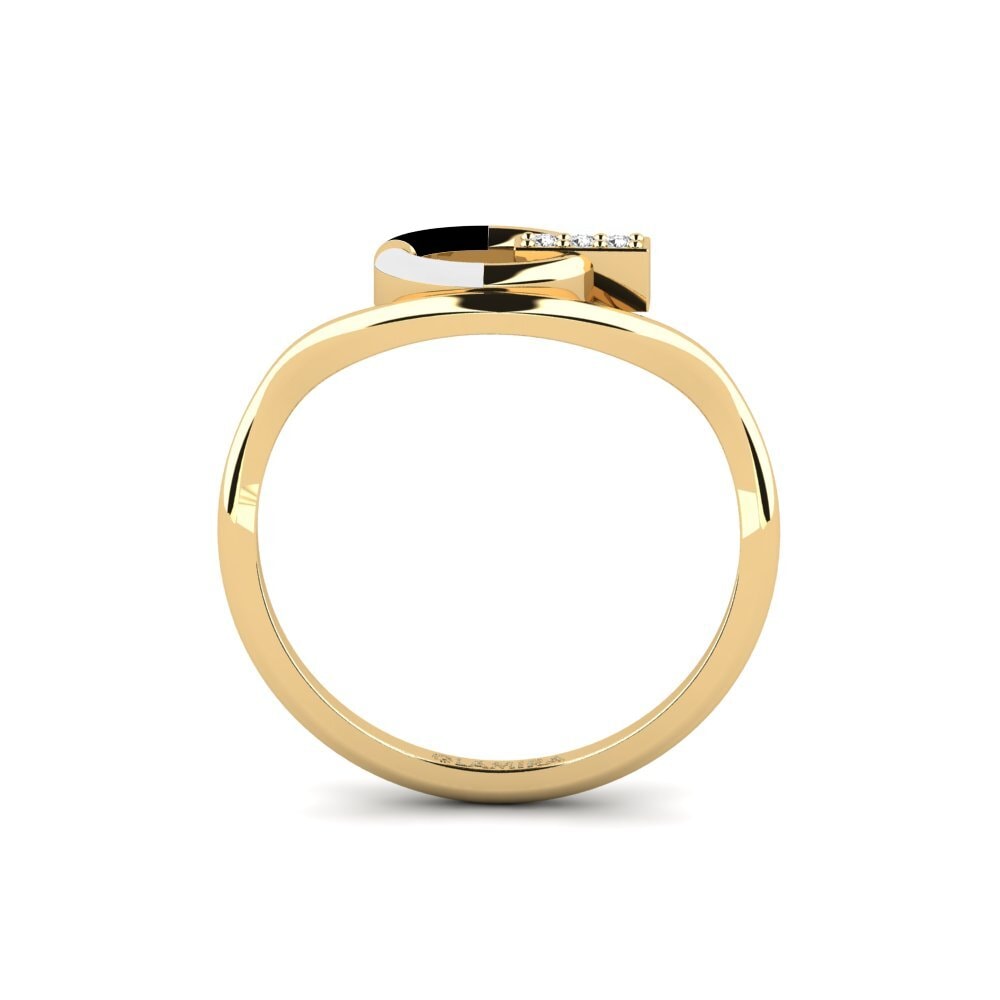 White sapphire Ring Inhibit