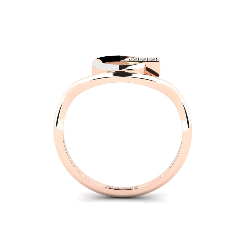 9ct Rose Gold Ring Inhibit
