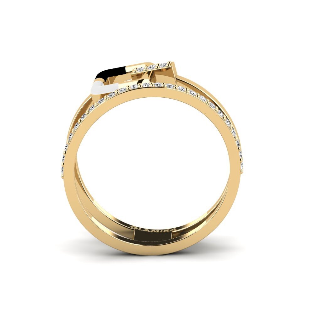Moissanit Ring Initiator