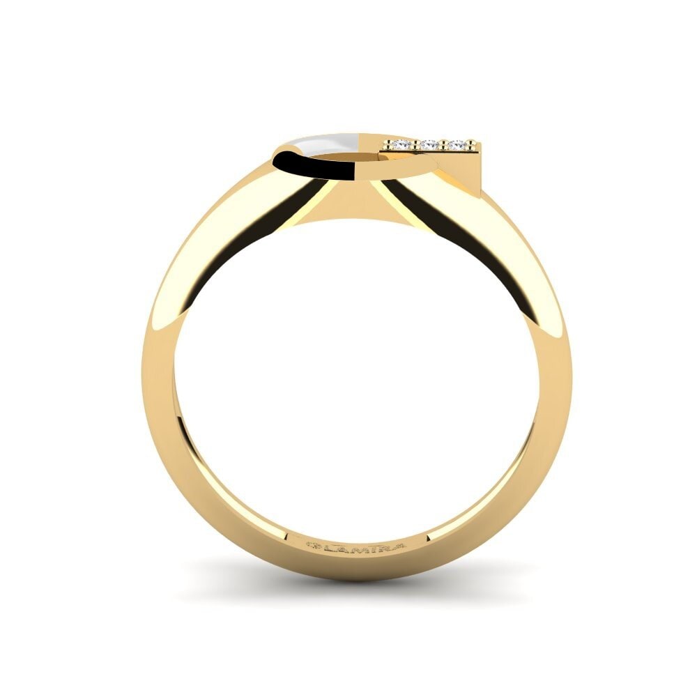 White sapphire Ring Instructor
