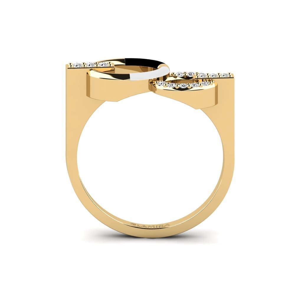 Moissanite Anel Motivatee