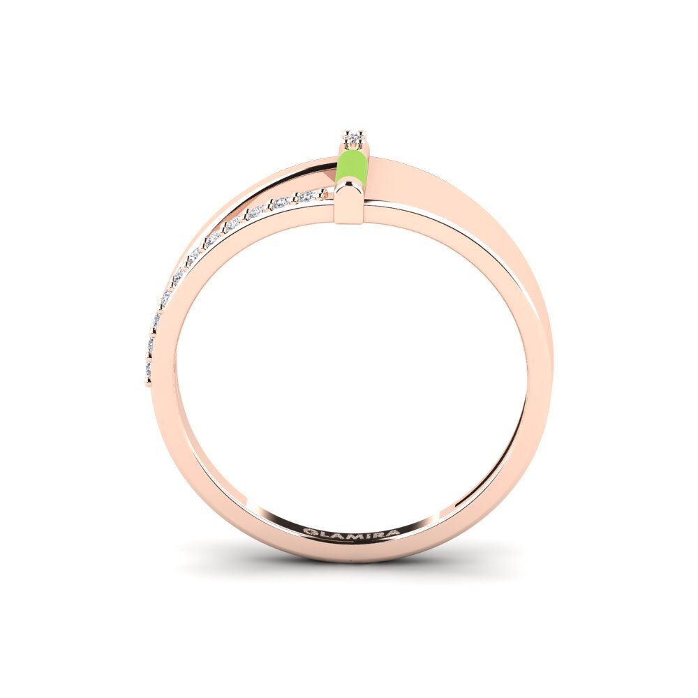 Rotgold 375 Ring Naxos