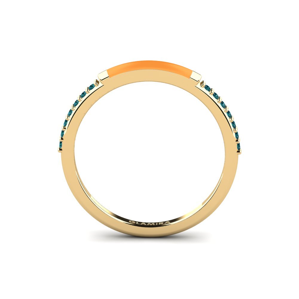 Blauer Diamant Ring Samothraki