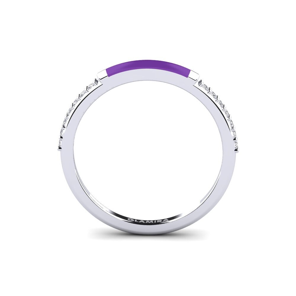 Weiß-Silber Ring Samothraki