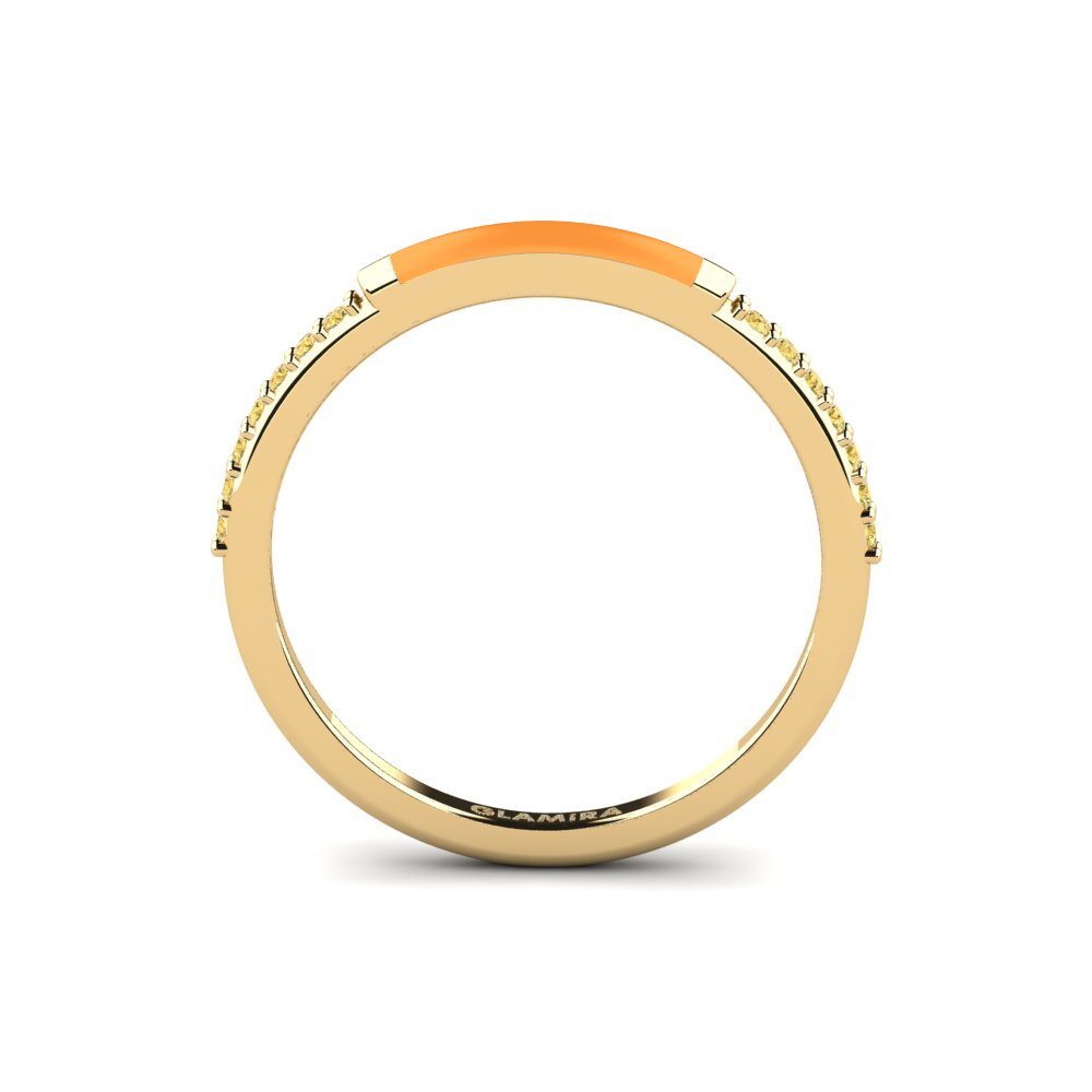 Gelber Diamant Ring Samothraki