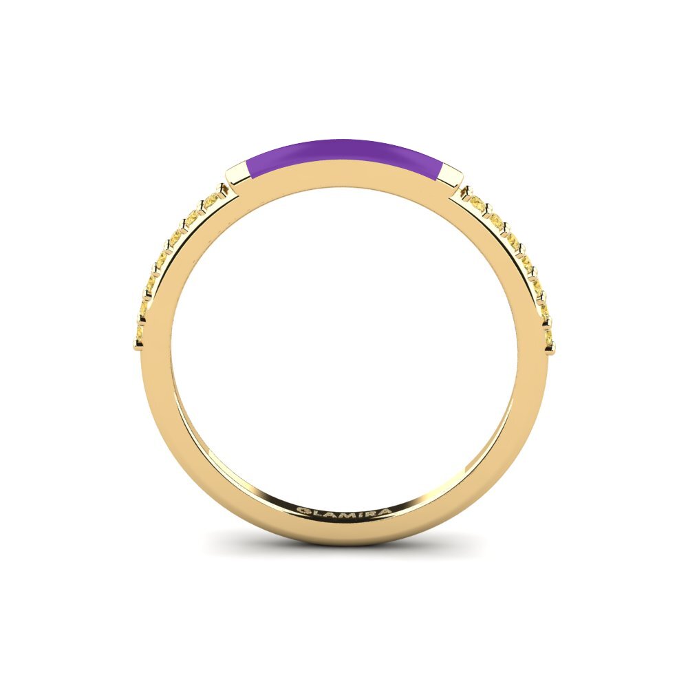 Yellow Diamond Ring Samothraki