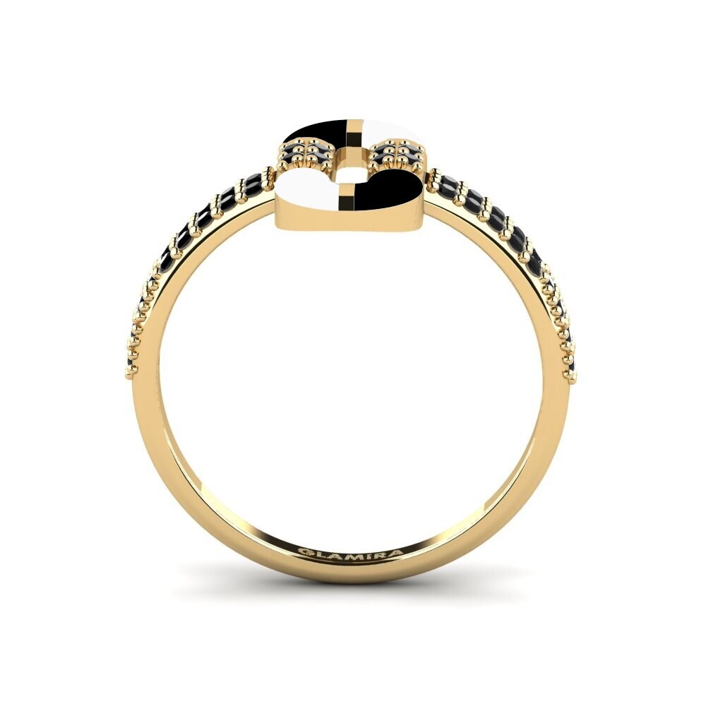 Zafiro negro Anillo Thassos