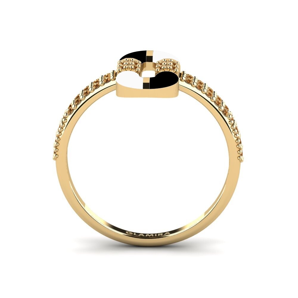 Brauner Diamant Ring Thassos