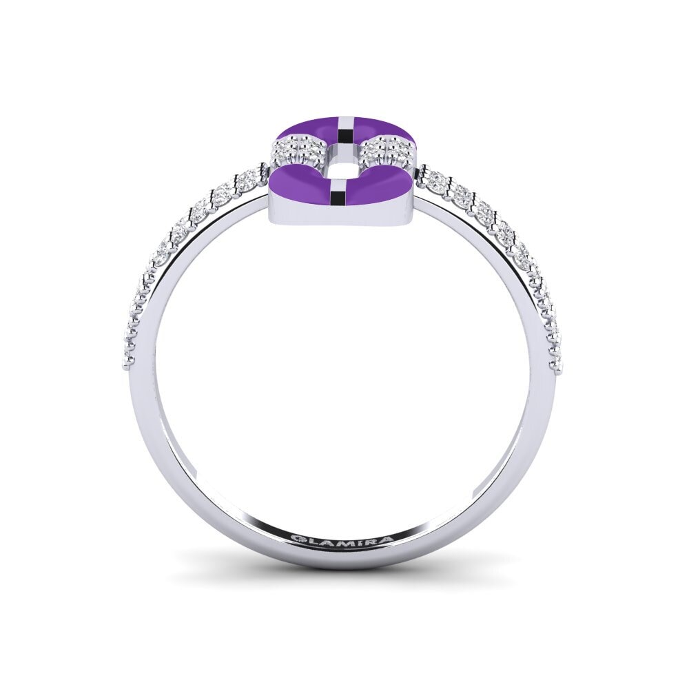Weißgold 375 Ring Thassos