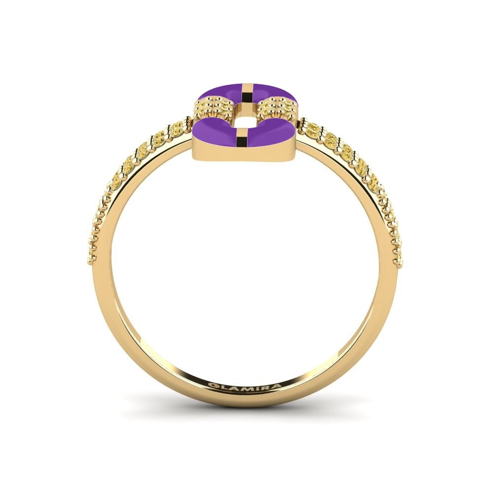 Yellow Diamond Ring Thassos