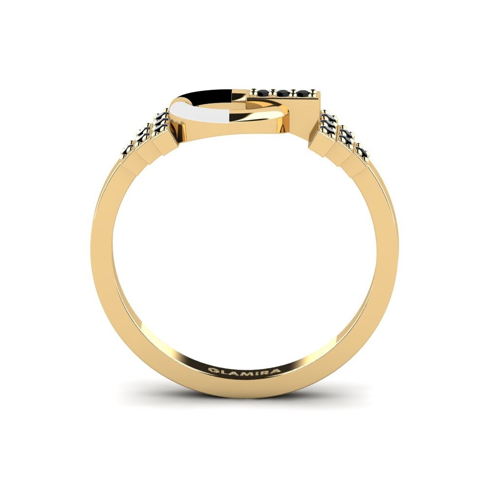 Zafiro negro Anillo Theoretical