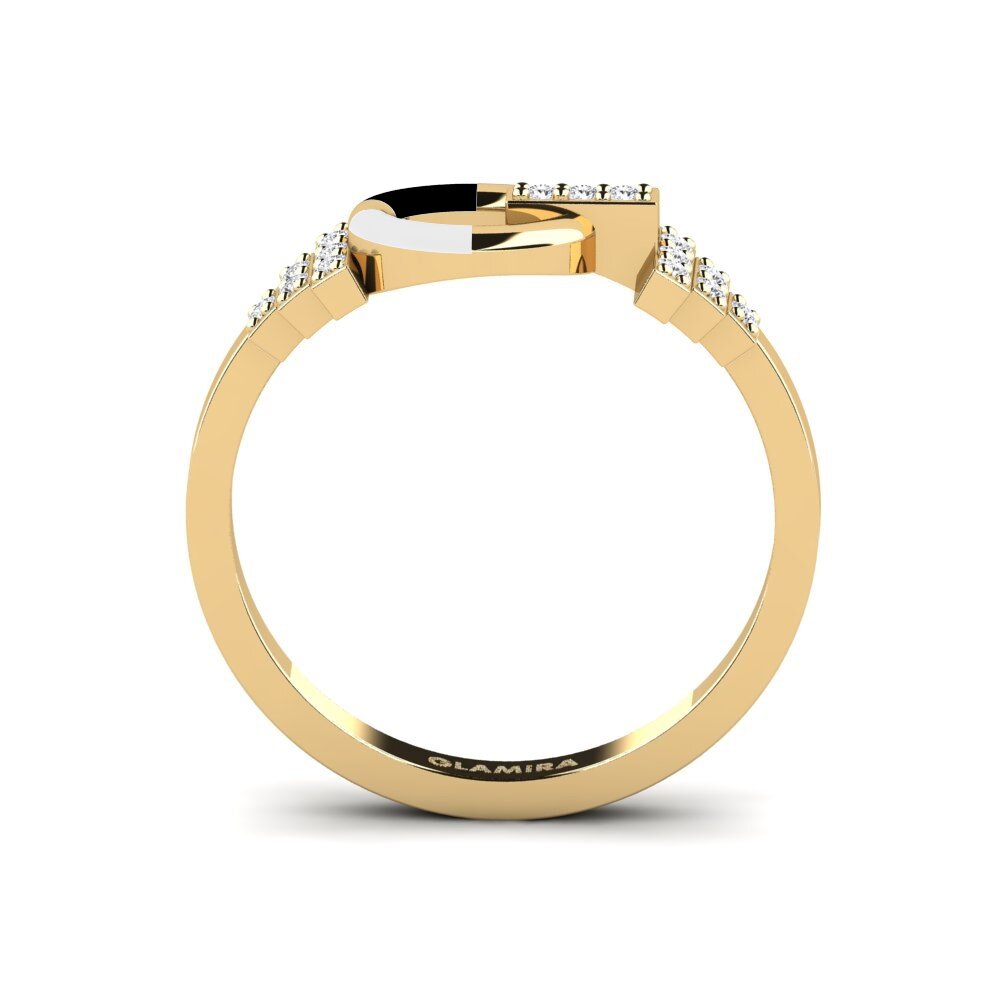 White sapphire Ring Theoretical