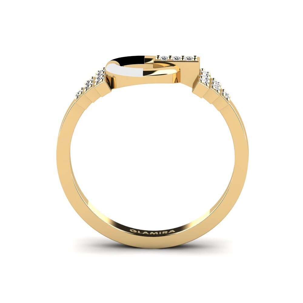 Moissanite Anel Theoretical