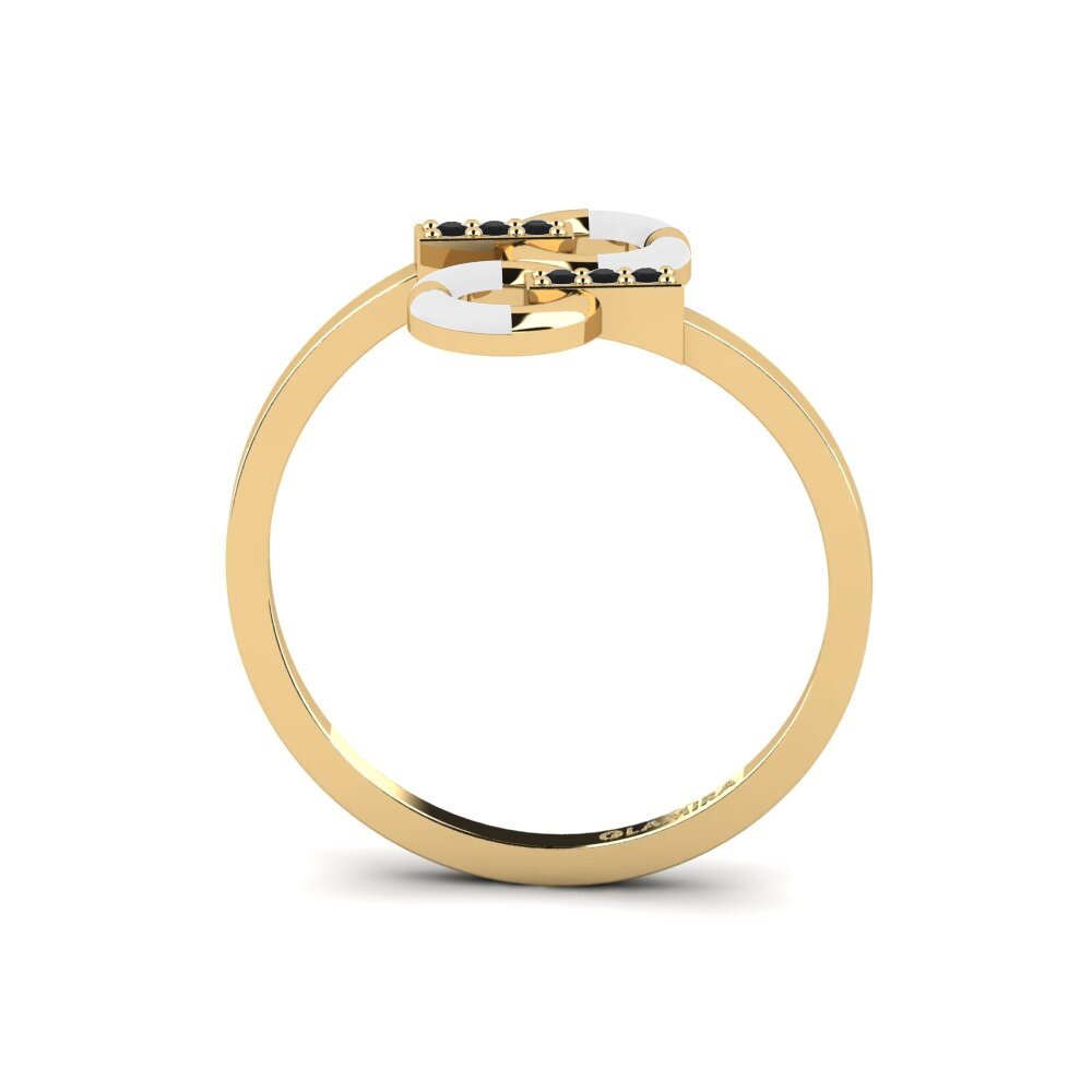 Schwarzer Onyx Ring Theorist