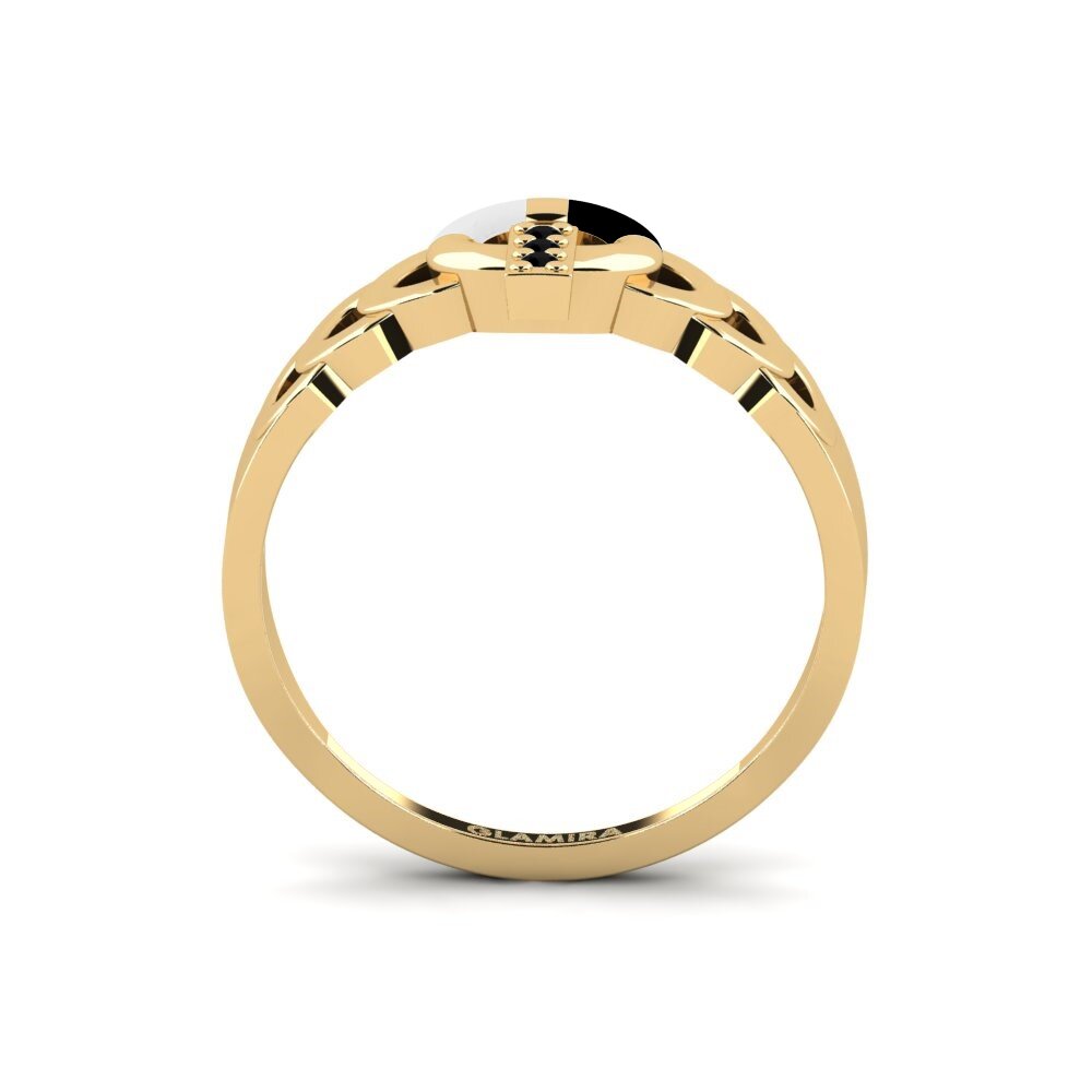 Zafiro negro Anillo Theory