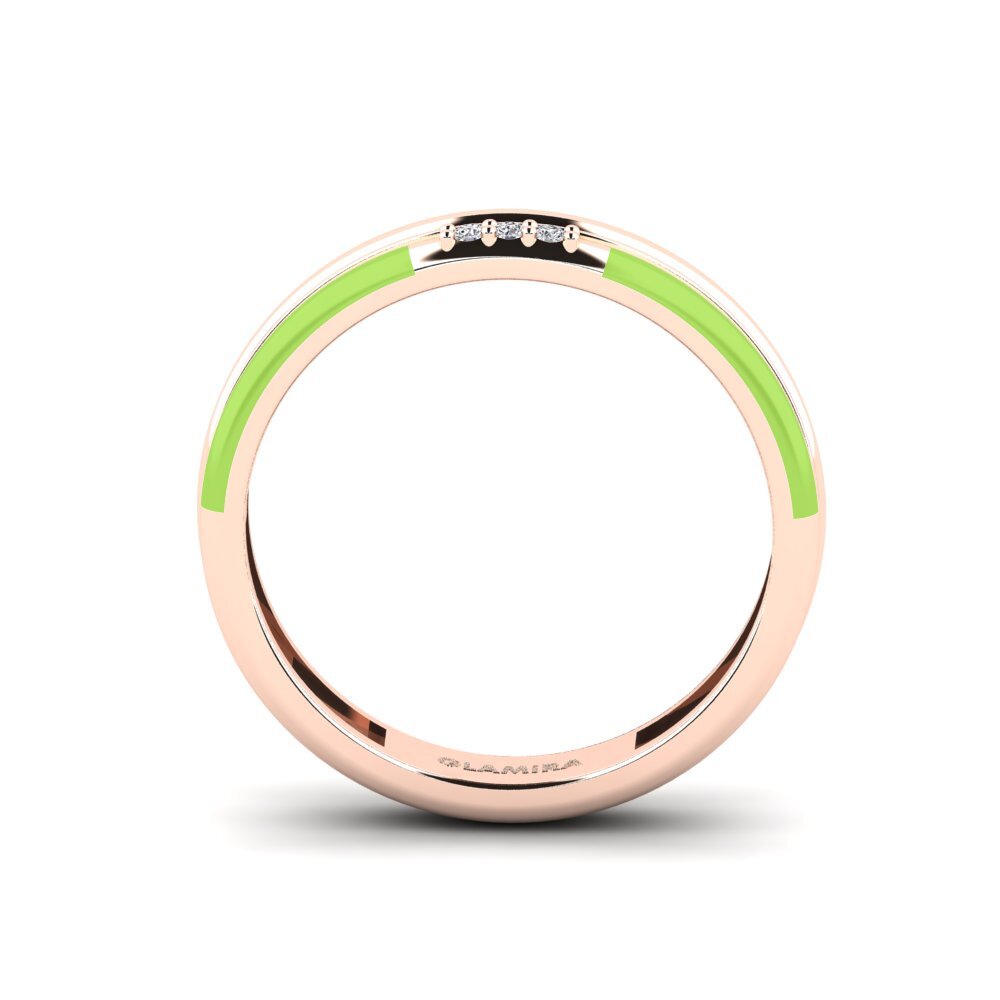 Rotgold 375 Ring Treis