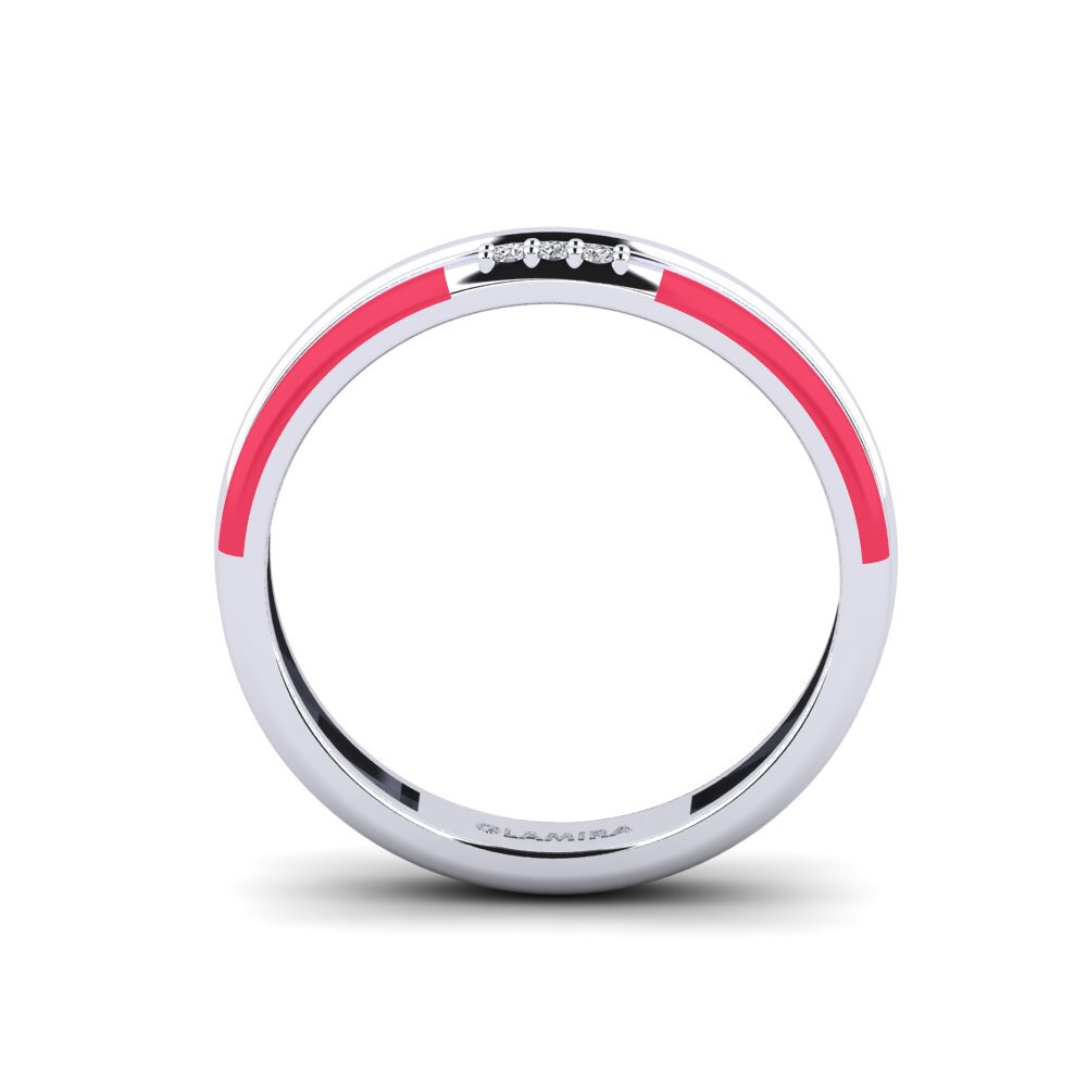 Weißgold 375 Ring Treis