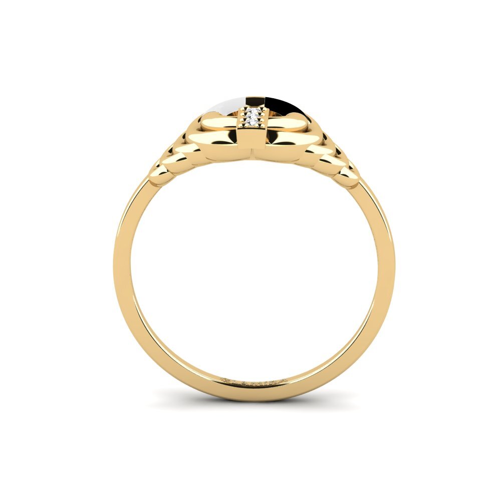 White sapphire Ring Unapproachable