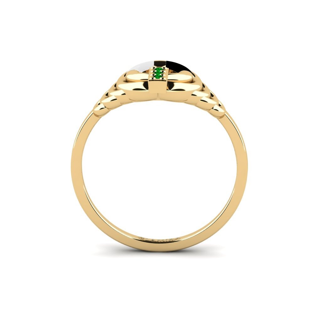 Zircônia Verde Anel Unapproachable