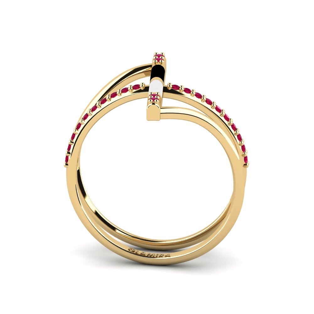 Ruby Ring Aegina
