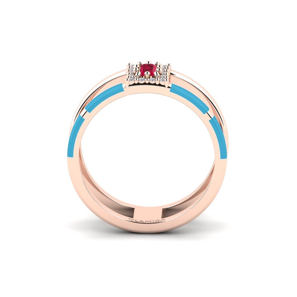 Rotgold 375 Ring Amusement