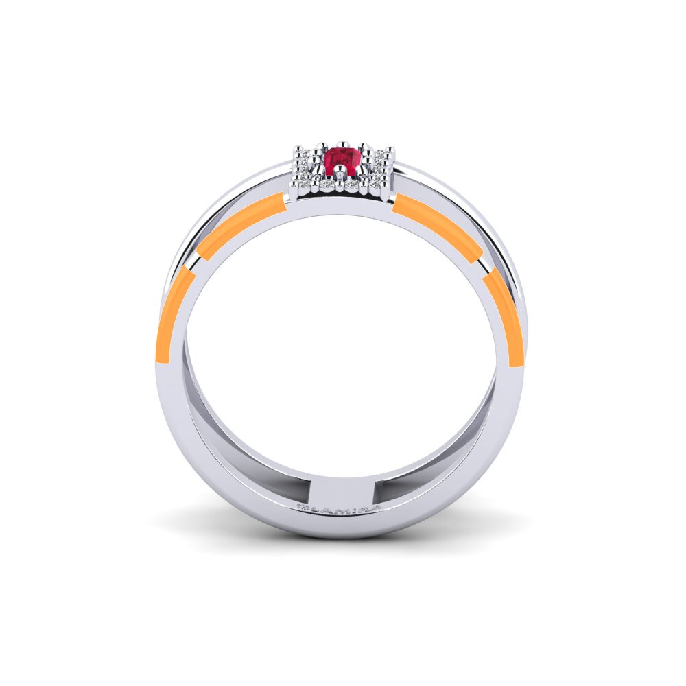 950 Platin Ring Amusement