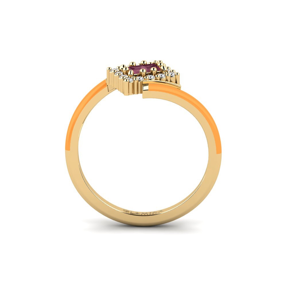 Rhodolit-Granat Pinker Ring Arcade