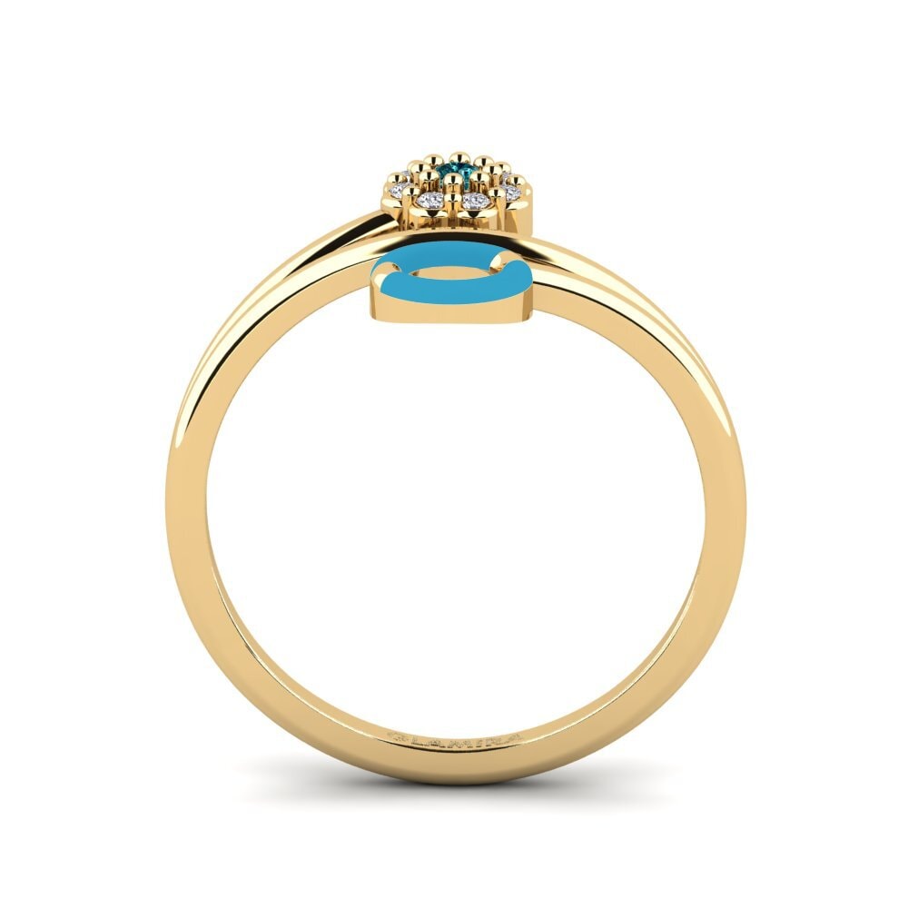Blauer Diamant Ring Bellefonte