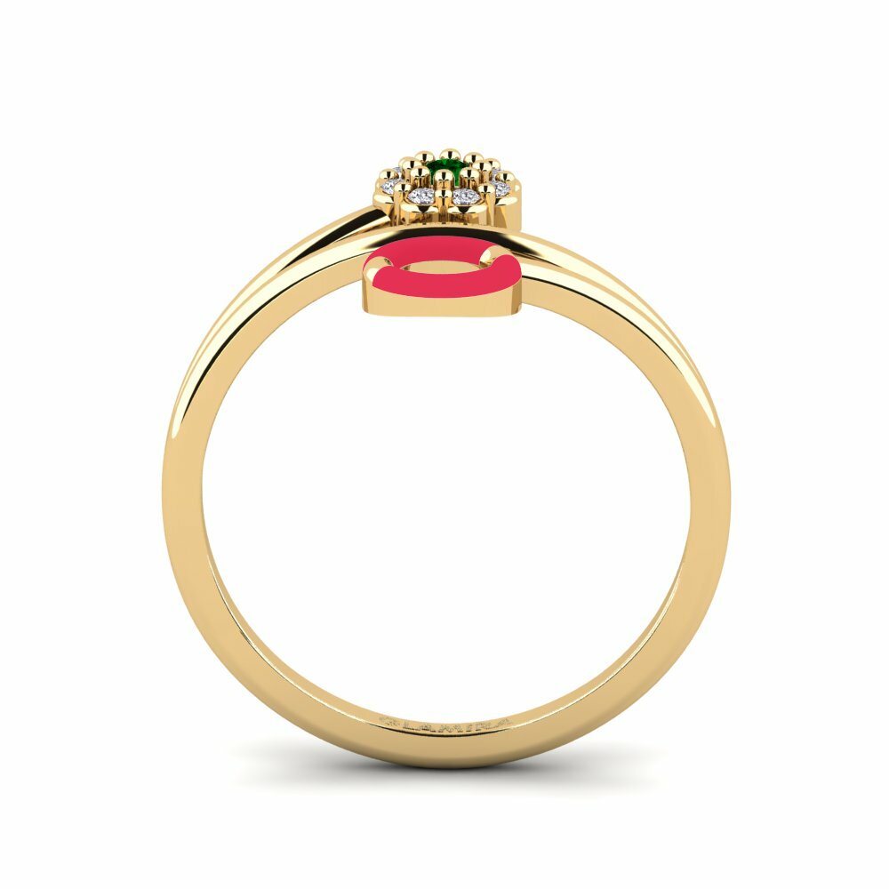 Zircone Vert Bague Bellefonte