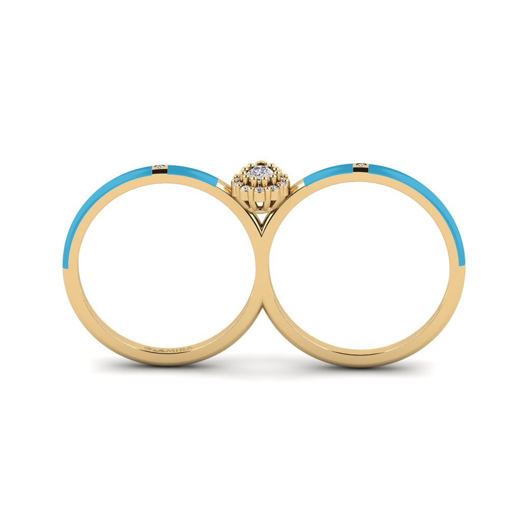 Moissanit Ring Bowers