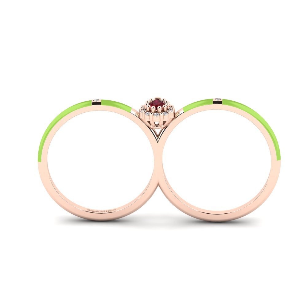 Rotgold 585 Ring Bowers