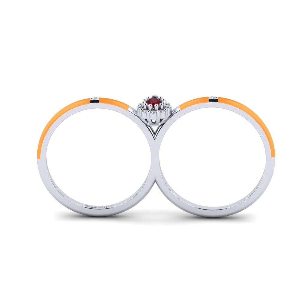 950 Platin Ring Bowers
