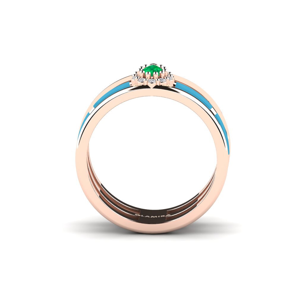 Rotgold 375 Ring Craic