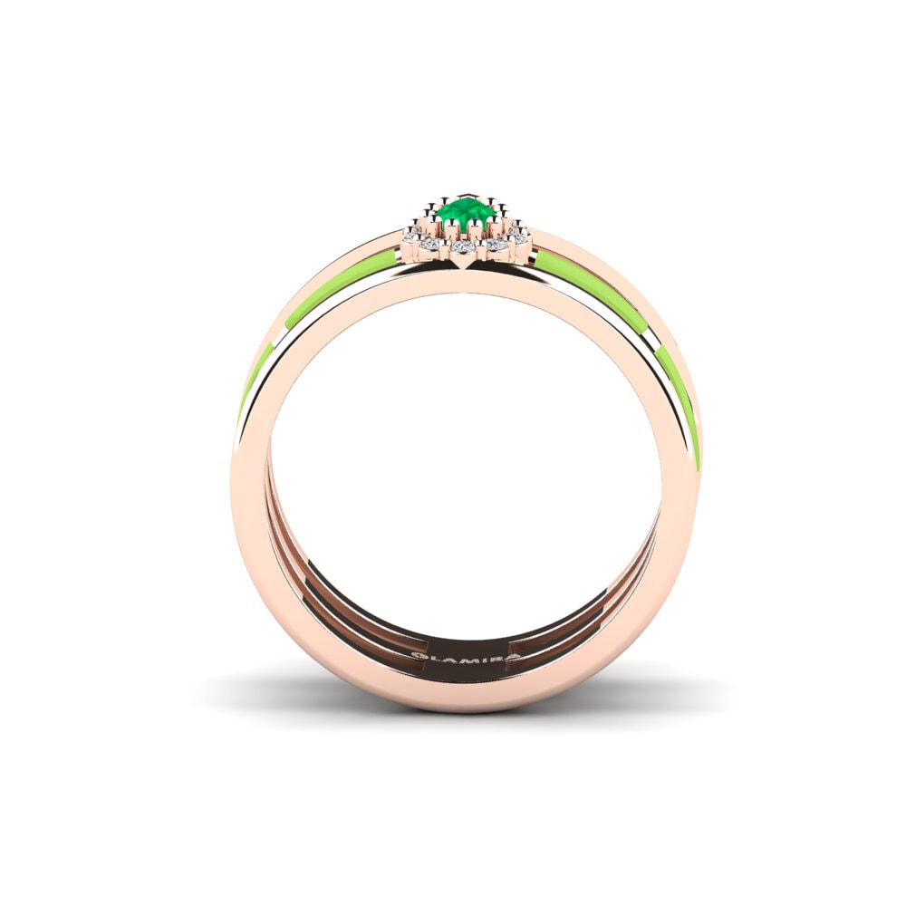 Rotgold 585 Ring Craic