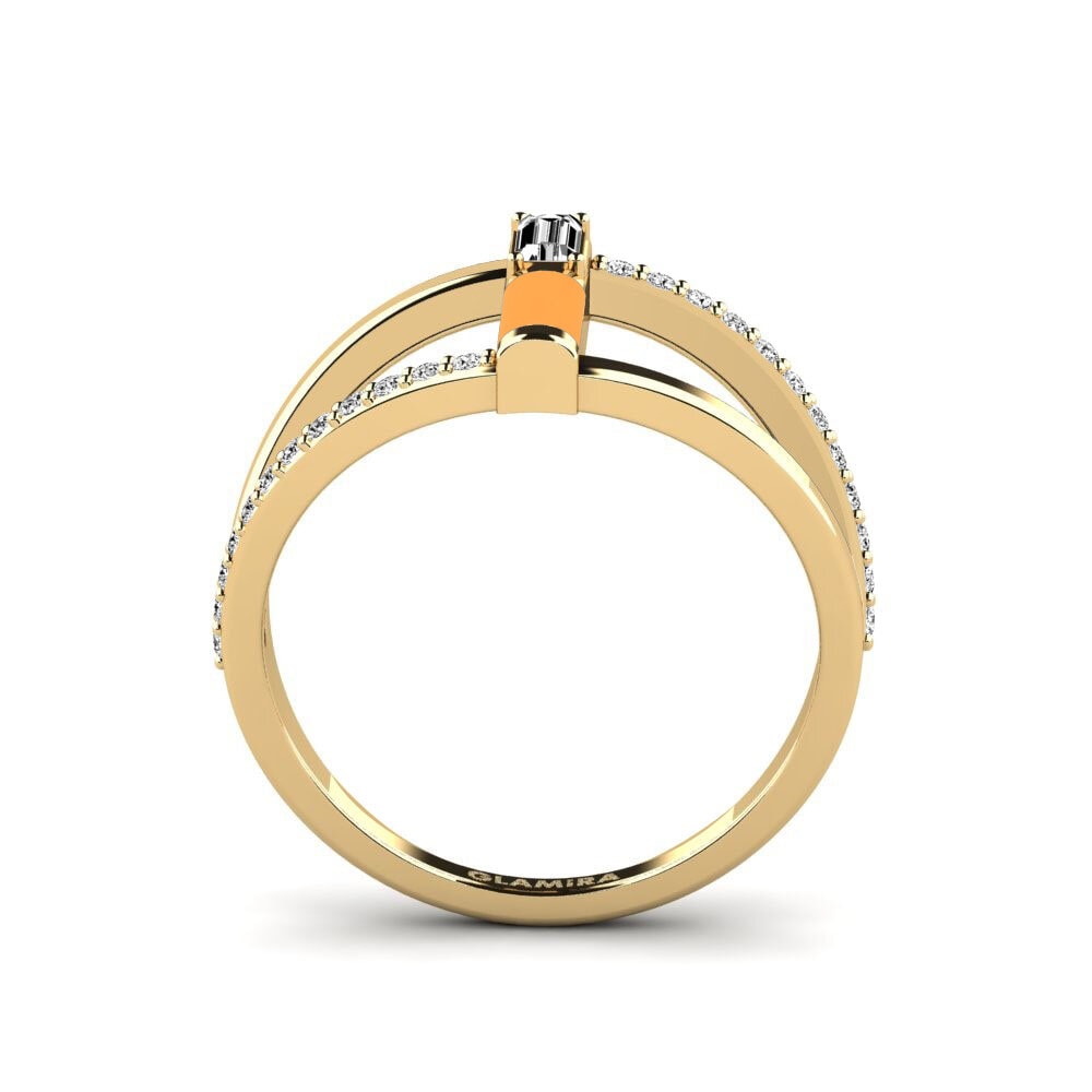 Moissanite Anel Cyclades