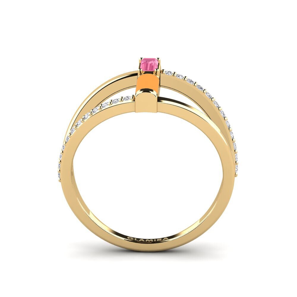Safira Rosa Anel Cyclades