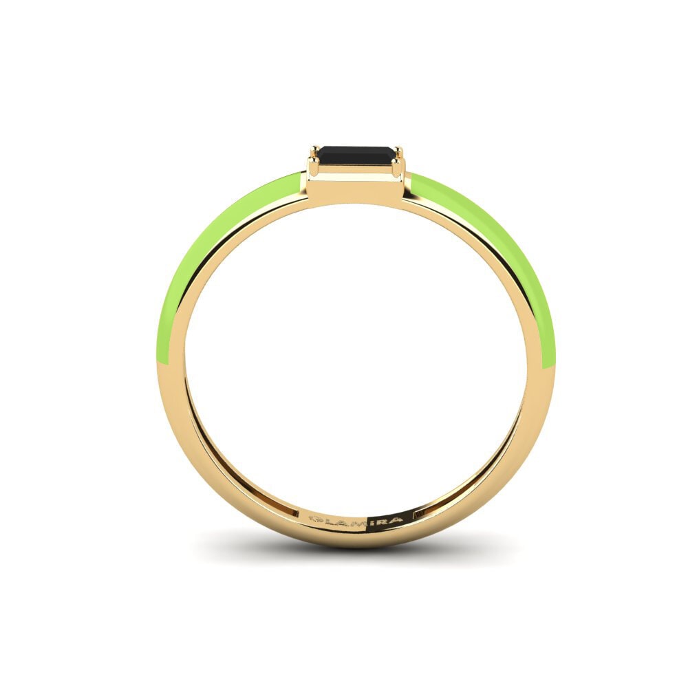 Schwarzer Diamant Ring Dodecanese