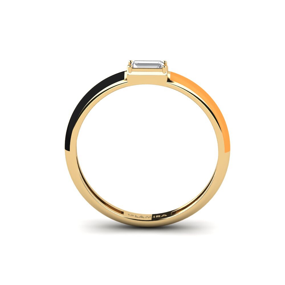 Weißer Saphir Ring Dodecanese