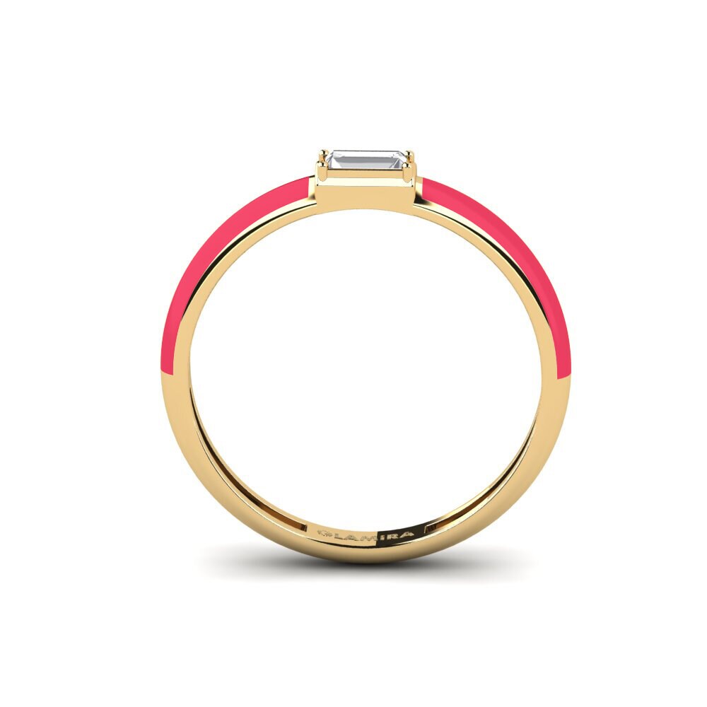 Weißer Saphir Ring Dodecanese