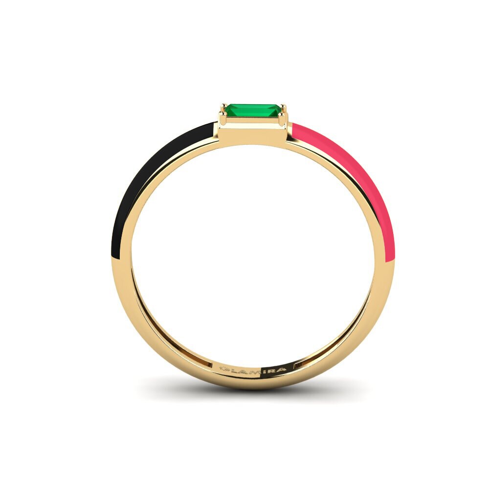 Zircone Vert Bague Dodecanese